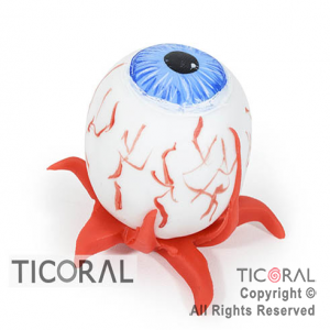 ADORNO OJO DE TERROR PORCELANA FRIA x 4